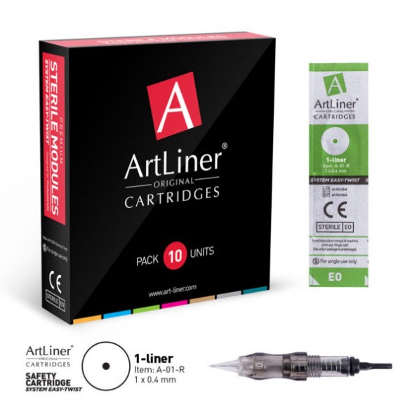 ArtLiner 1-Liner ( 0.40 mm ) Kalıcı Makyaj Cihazı İğnesi 