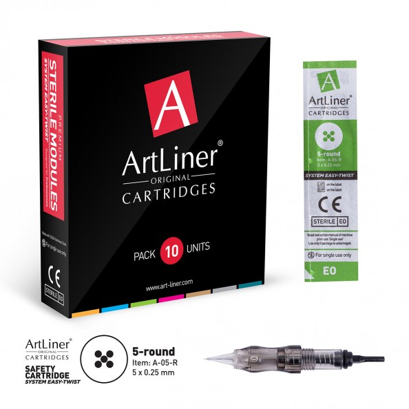 ArtLiner 5-Power ( 5x0.30 mm ) Kalıcı Makyaj Cihazı İğnesi 