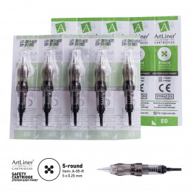 ArtLiner 5-Round ( 0.25 mm ) Kalıcı Makyaj Cihazı İğnesi 