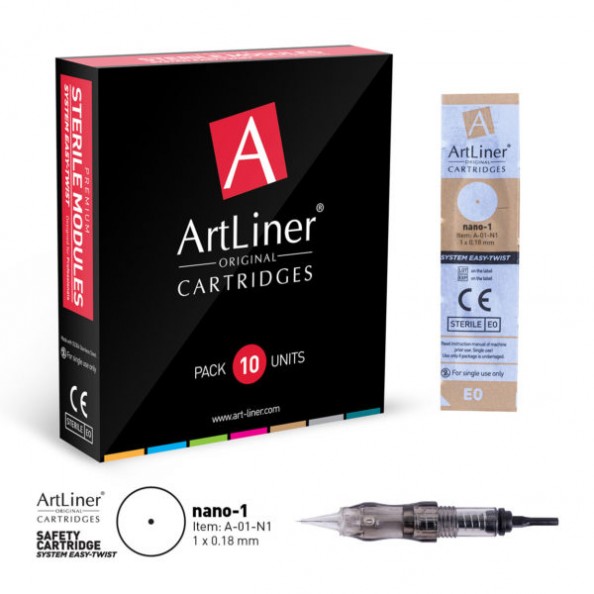 ArtLiner Nano ( 0.18mm ) Kalıcı Makyaj Cihazı İğnesi 